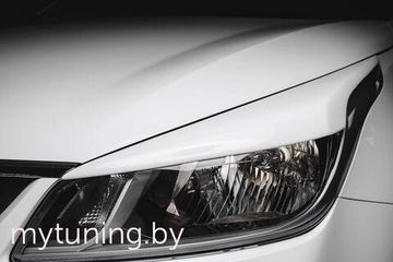 Реснички на фары широкие для Kia Rio IV