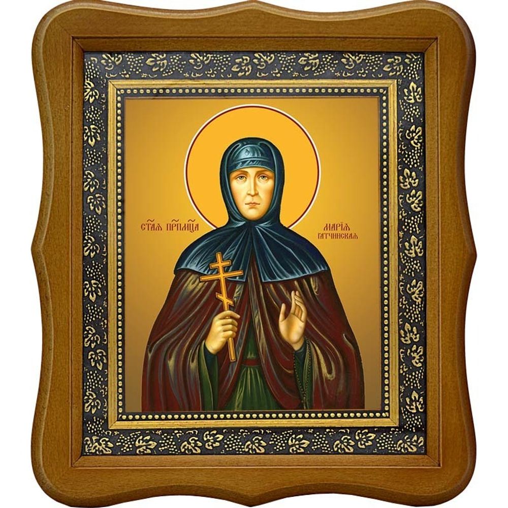 Мария (Лелянова), Гатчинская, монахиня, преподобномученица. Икона на холсте.