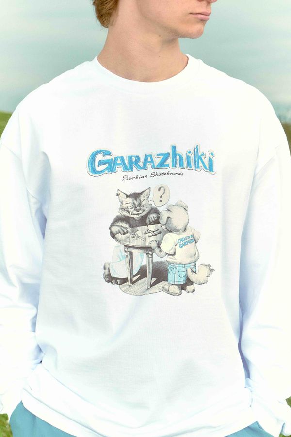 Лонгслив Garazhiki White - фото 5