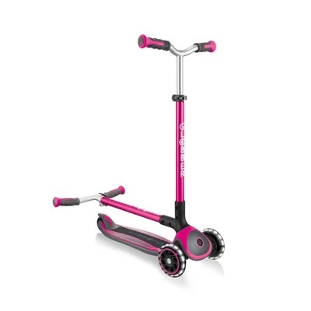 Самокат Globber Master Lights Розовый розовый