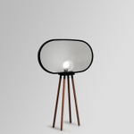 Floor design lamp INTERLACED Ovalo by Camino