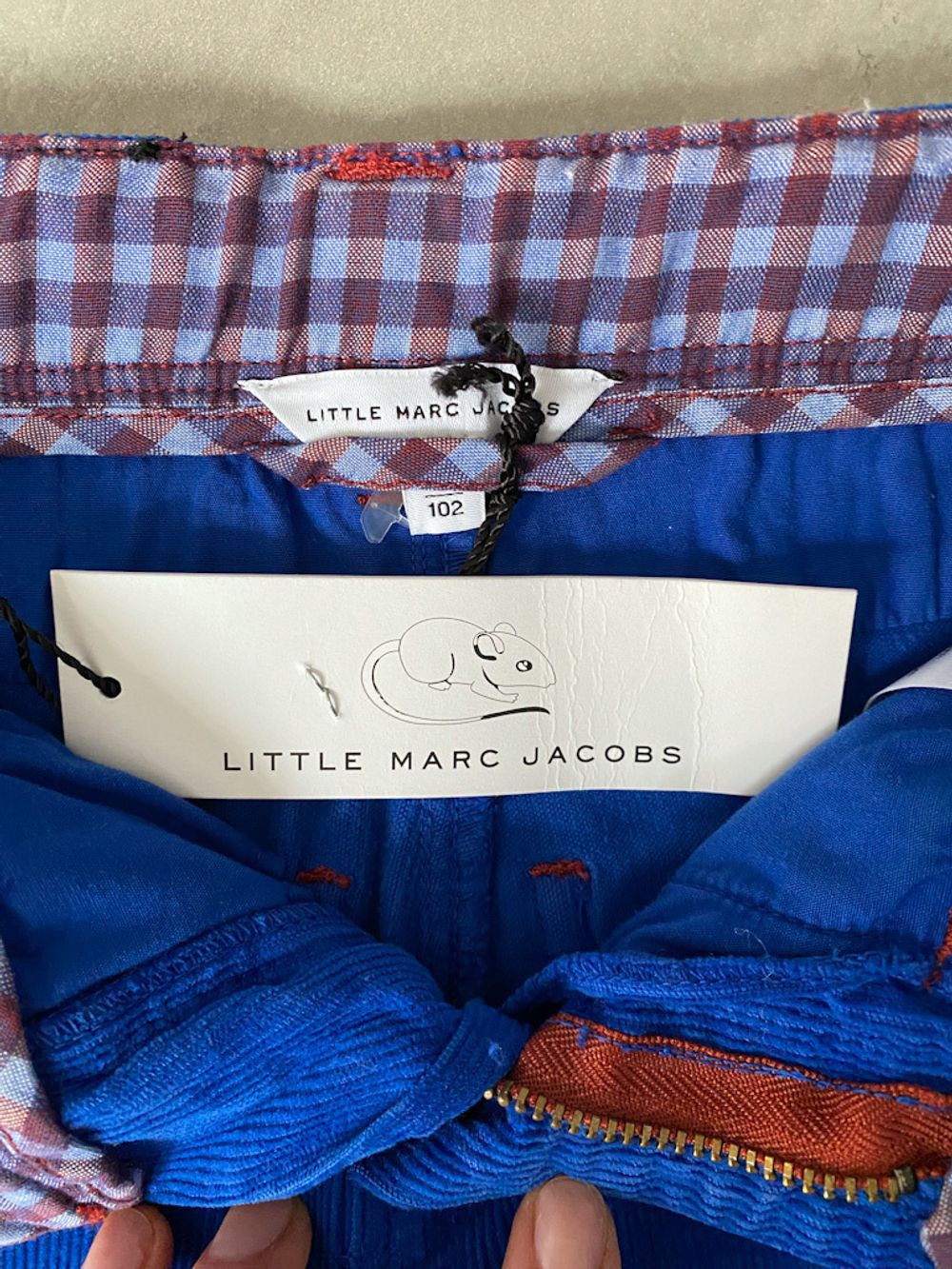 Новые вельветовые брюки Little Marc Jacobs, 104