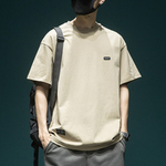 Летняя футболка с коротким рукавом мужская футболка с круглым воротом