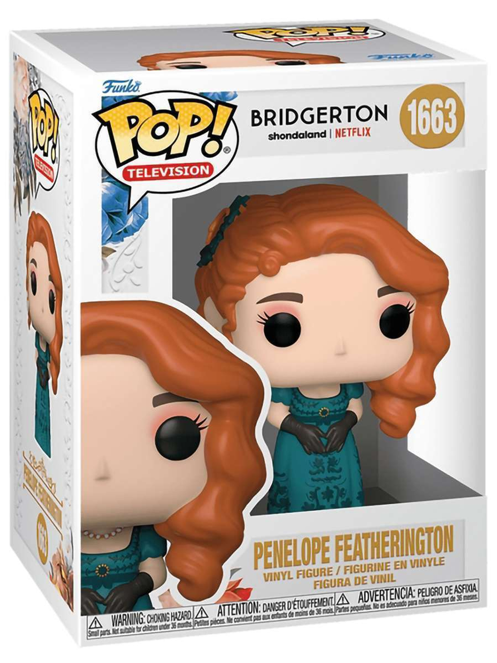 Фигурка Funko POP! TV Bridgerton Penelope Featherington w/Chase (1663) 61395