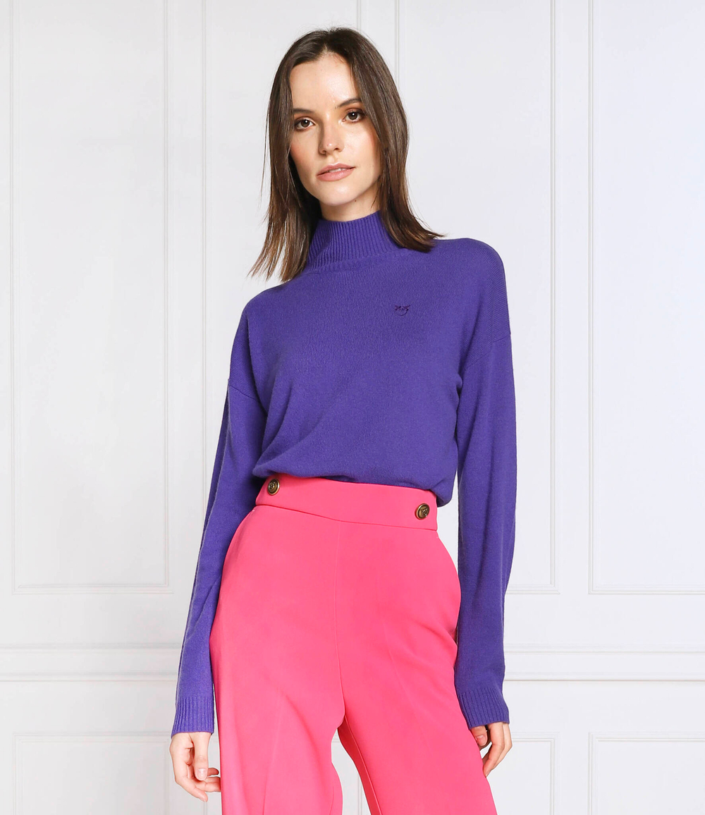 Кашемировый гольф Pinko - фиолетовый(1G181F Y774)