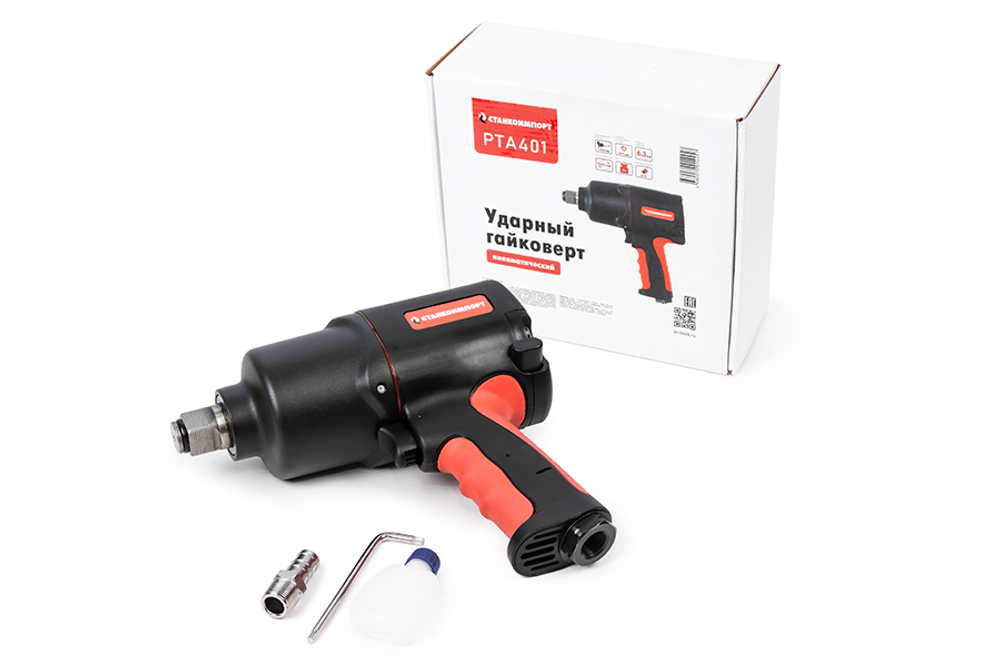 PTA401 Ударный пневматический гайковерт на 3/4", 1900NM