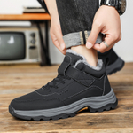 CHENGSHILUOTUO Elderly Insulated Shoes Men"s