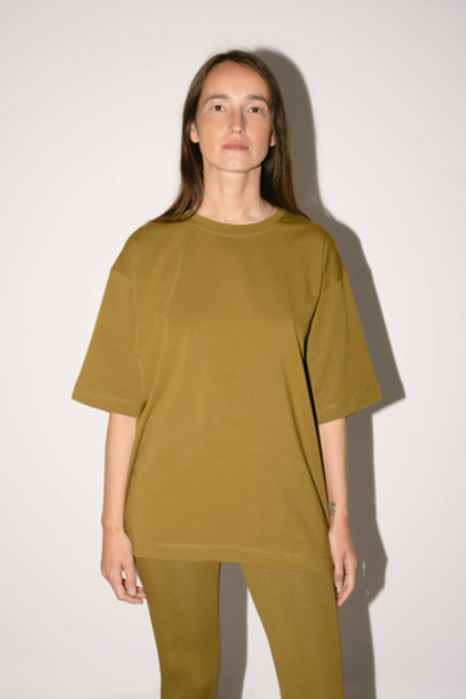 Оверсайз футболка со спущенным рукавом | + цвета