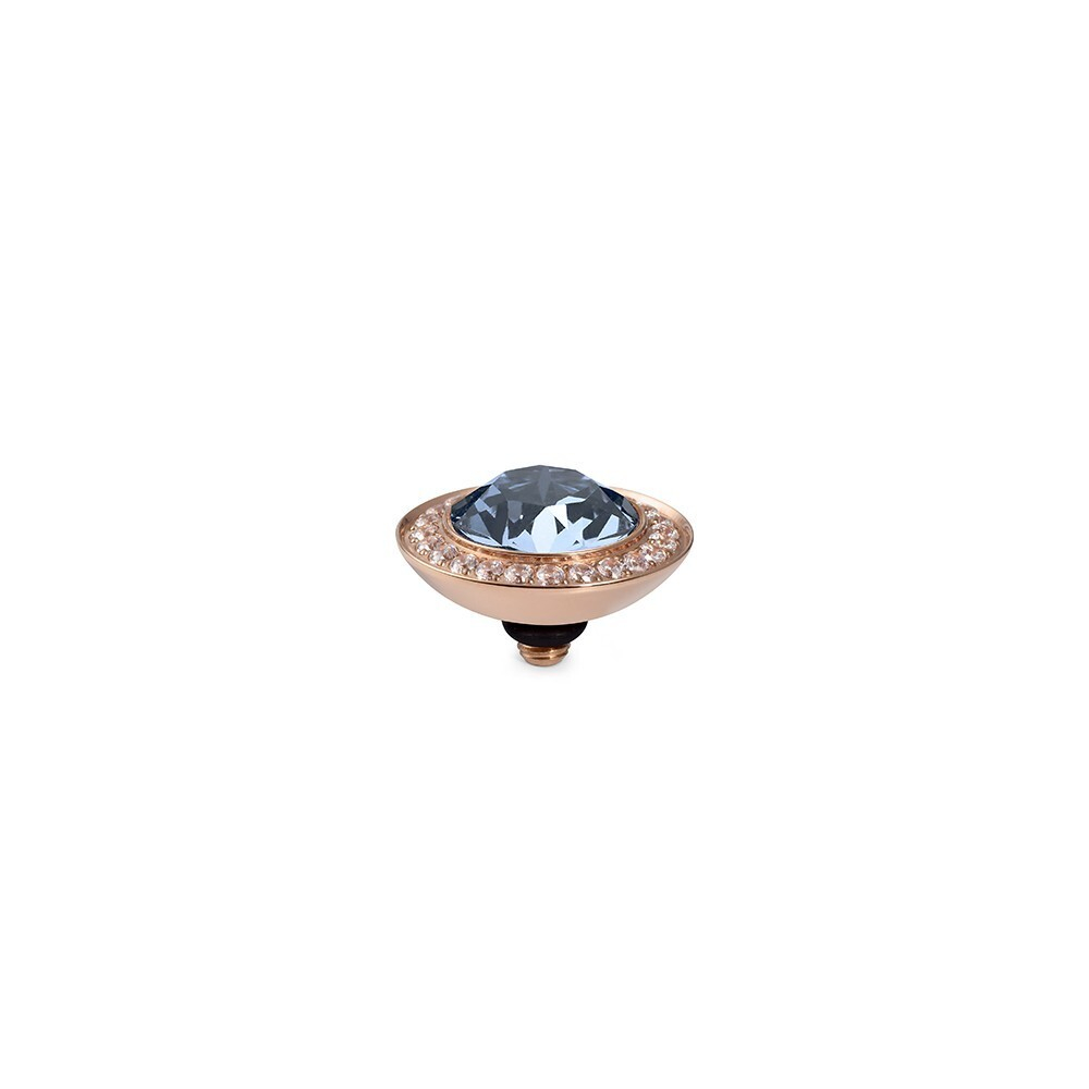 Шарм Qudo Tondo Deluxe Light Sapphire 647208 BL/RG
