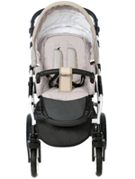Детская коляска Indigo Indigo New 3 в 1 с автокреслом Avionaut Cosmo Beige In01 бежевый