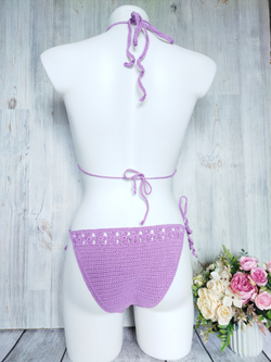 Купальник вязаный