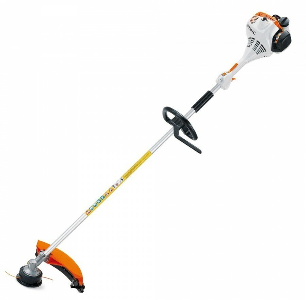 Триммер STIHL FS55 бензиновый, ширина скашивания 55см, полная комплектация с катушкой и ножом ОРИГИНАЛ