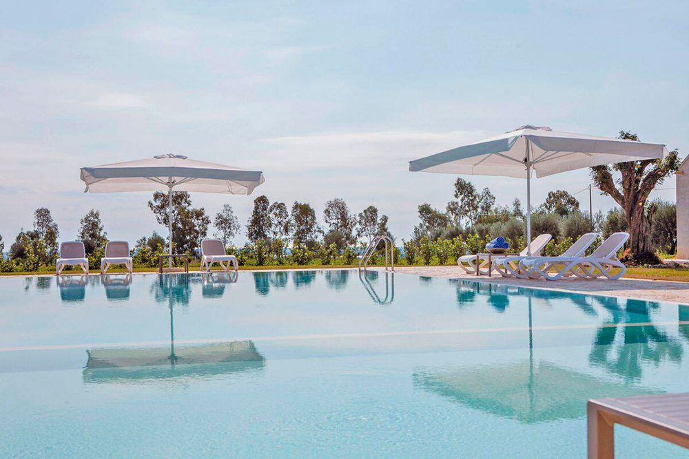 Шезлонг Nardi Alfa с подлокотниками, серый