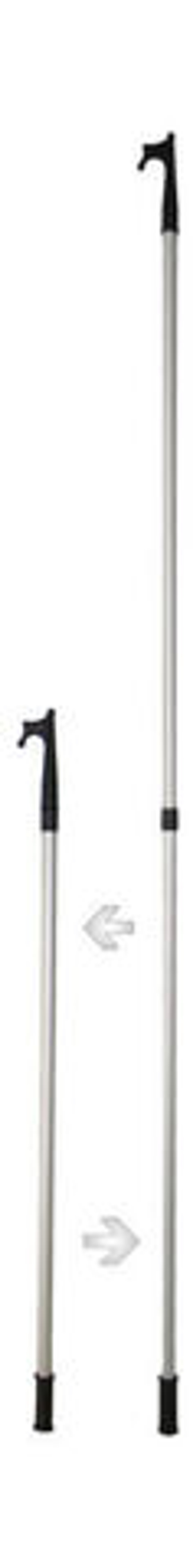 Багор телескопический 1,4-2,4 м, алюм.