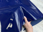 Vernissage Bluette (0,8-1,0 мм), цв. Синий, натуральная кожа