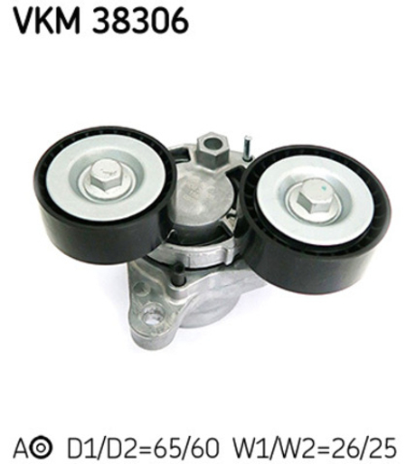SKF - VKM38306-SKF - Belt Tensioner, V-ribbed belt - Povrat artikla narucenog iz Njemacke nije moguc.