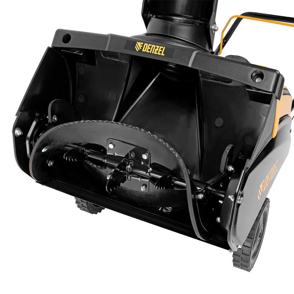 DENZEL SnowCrusher Бензиновая снегоуборочная машина SB 460E 99cc электростартер шнек