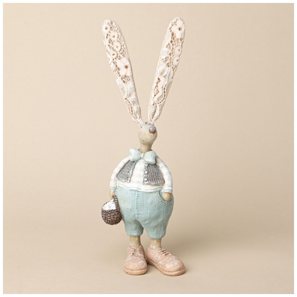 ФИГУРКА ДЕКОРАТИВНАЯ КРОЛИК 9.5*6.5*28 СМ