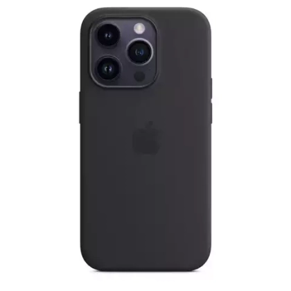 Чехол силиконовый для IPhone 14 Pro with MagSafe Midnight