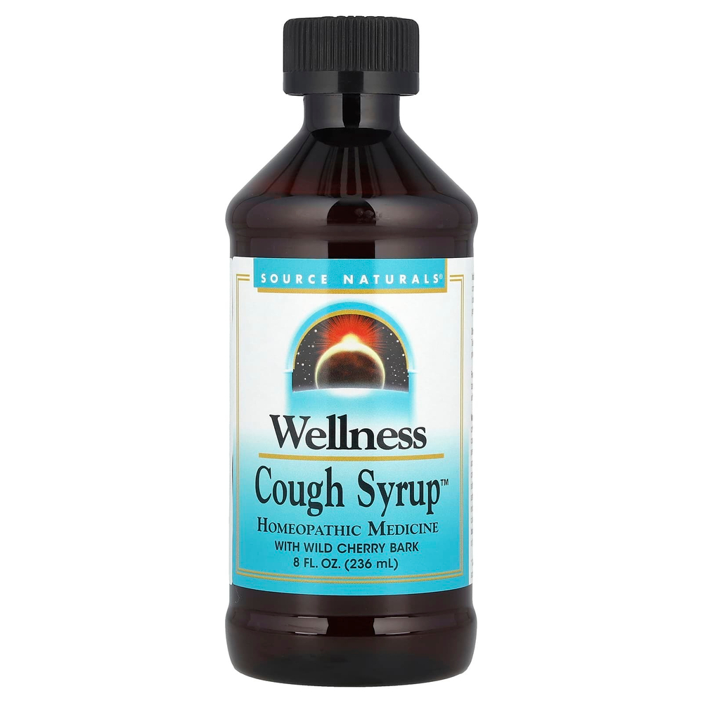 Source Naturals, Оздоровление, Сироп от кашля, 8 жидких унций(236 мл)