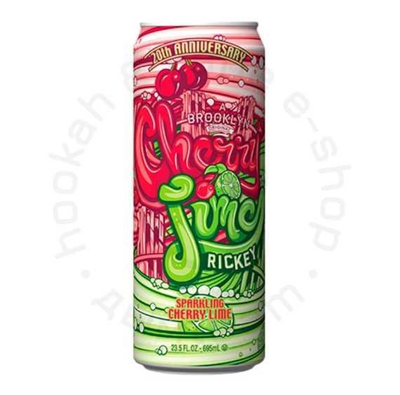 Газированный напиток AriZona Cherry Lime Rickey со вкусом вишни и лайма, 650 мл (М)