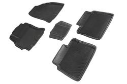 Коврики EVA 3D ромб для Toyota Corolla XI (E160, E170, E180) 2012-2019 Seintex.95237