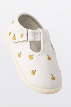 ZARA КЕДЫ С ЯБЛОКАМИ БОСИКОМ, БЕЛЫЙ