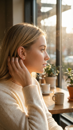 "Эги" серьги из коллекции "Э" от Jenavi