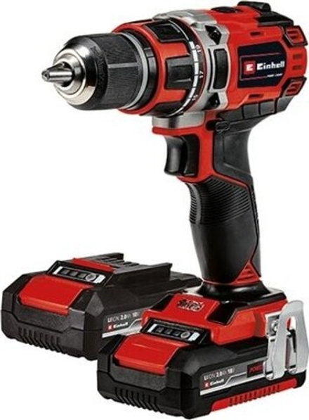 Дрель-шуруповерт аккумуляторная EINHELL PXC TE-CD 18/50 Li BL (2x2,0Ah) 4513896