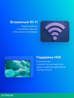 Телевизор QLED Samsung 55" QE55Q7F5AUXRU