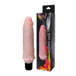 Вибратор 15,5см телесного цвета Bior Toys Erowoman-Eroman Realistic Cock Vibe EE-10056