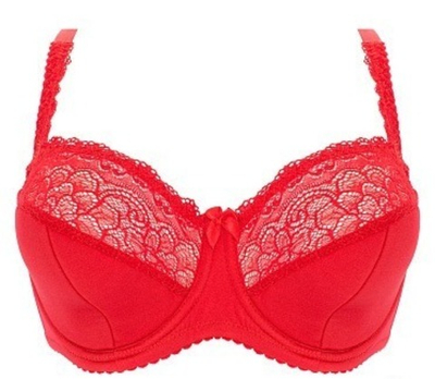 Бюстгальтер Полупоролоновая чашка Красный Прибалтика