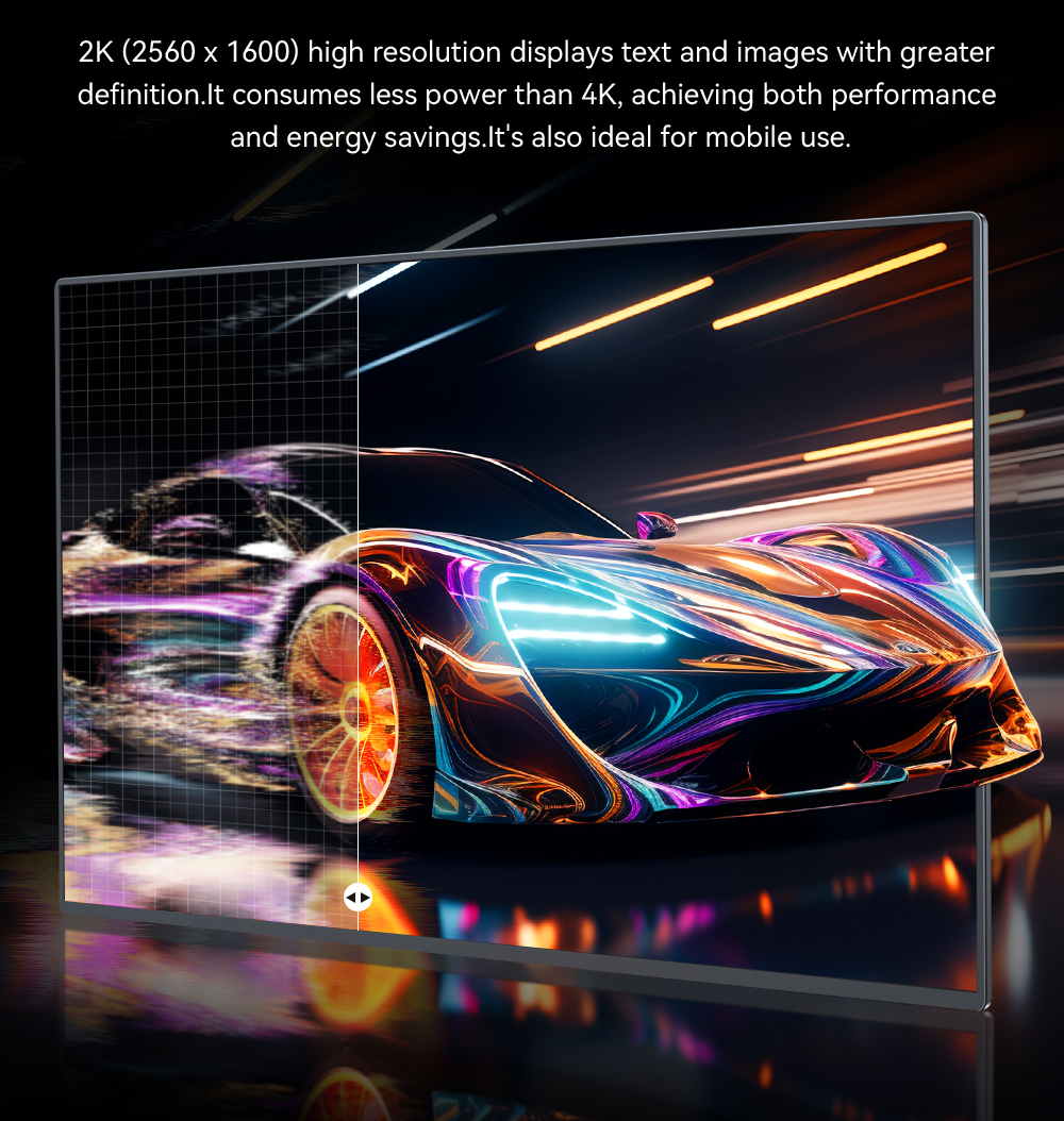 14" Портативный игровой монитор UPERFECT Ucolor M1 2560x1600, 60 Гц, mini LED