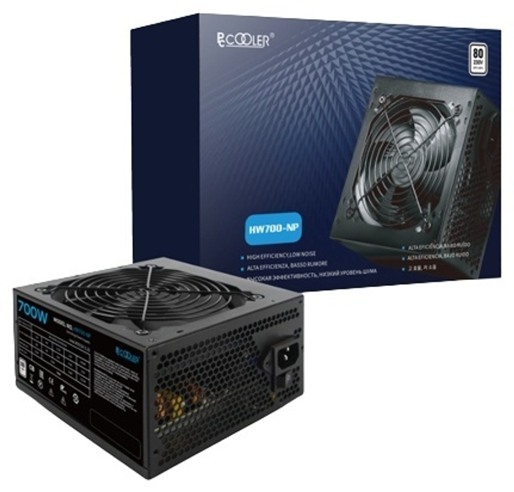 Блок питания PCcooler HW700-NP 700 Вт