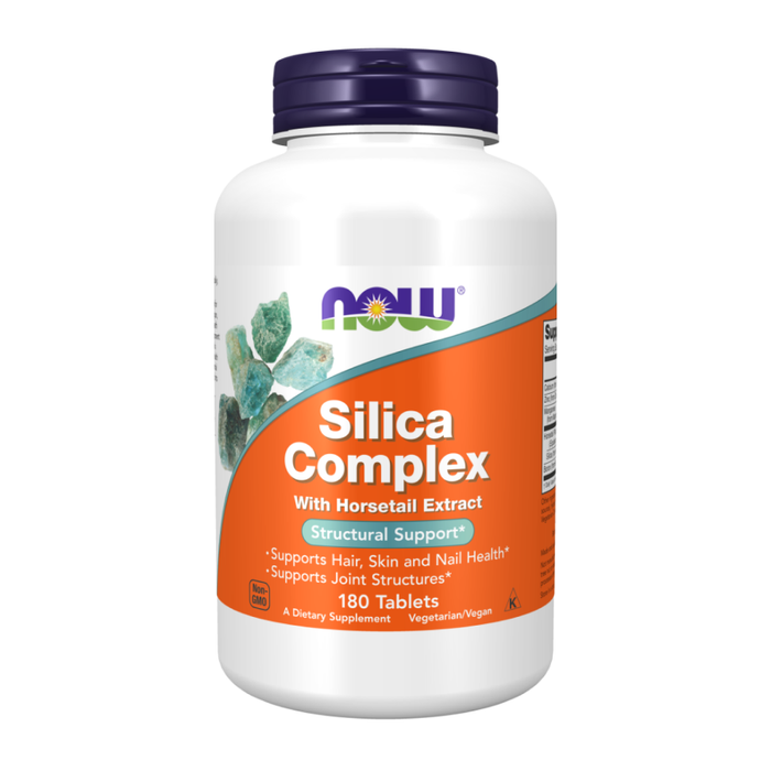 Кремниевый комплекс, Silica Complex, Now Foods, 180 таблеток