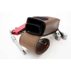 Мультитул Victorinox SwissTool Spirit Plus 3.0239.L 105мм 39 функций в кожаном чехле