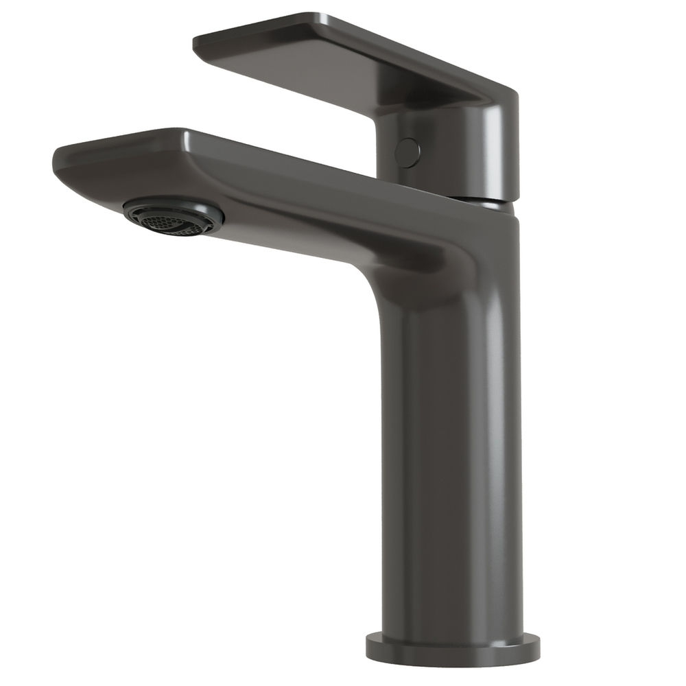 Смеситель для раковины 35k MIXLINE ML33-04GR "City Graphite" ГРАФИТ