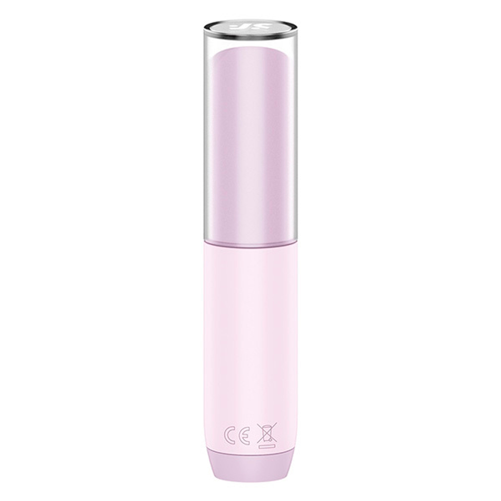 Сиреневый вакуумный стимулятор 13см в виде губной помады Satisfyer Secret Kiss 3D
