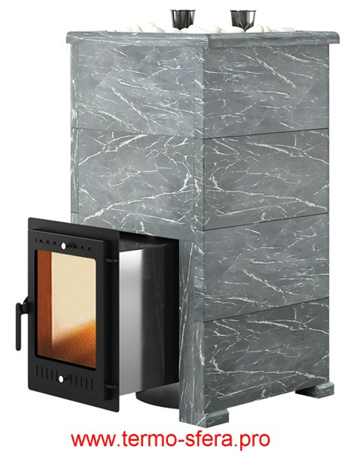 Печь для бани Эверест "Steam Master 44 INOX" Талькохлорит, S-40