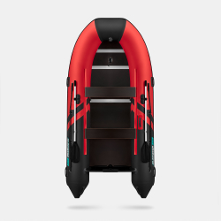 Надувная лодка GLADIATOR B330 красно-чёрный