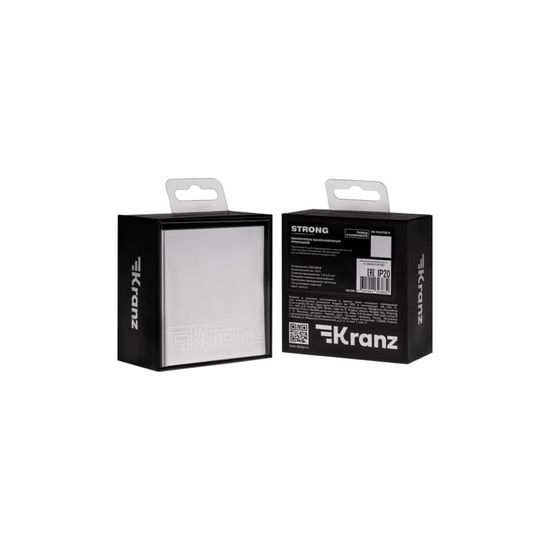 Выключатель STRONG 1 кл проходной (переключатель) 10А с/у жемчуг KRANZ