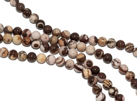 Нить бусин из яшмы 8мм