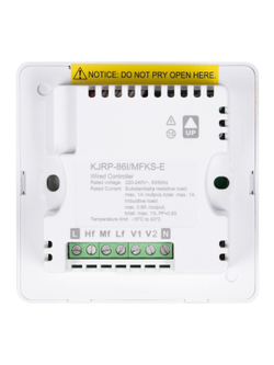 Пульт управления проводной с дисплеем Electrolux KJRP-86I/MFKS-E