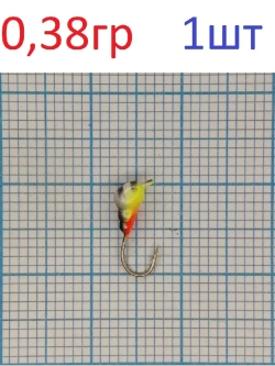 Мормышка вольфрамовая "Муравей" с ушком