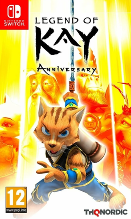 Картридж Legend of Kay Anniversary (Nintendo Switch)
