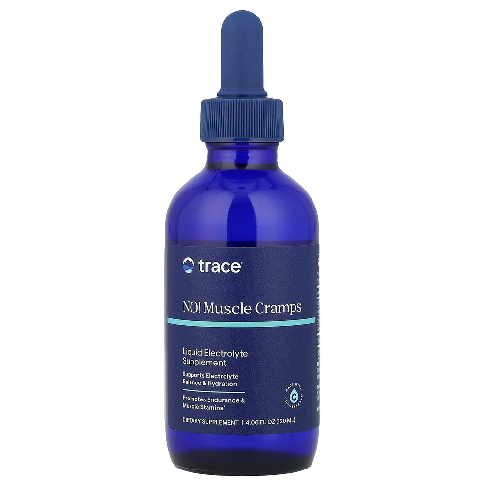 Trace, Не содержит Muscle Cramps, средство от мышечных спазмов, 120 мл (4,06 жидк. унции)