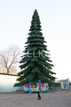 Ель уличная искусственная "Таёжная" ствольная