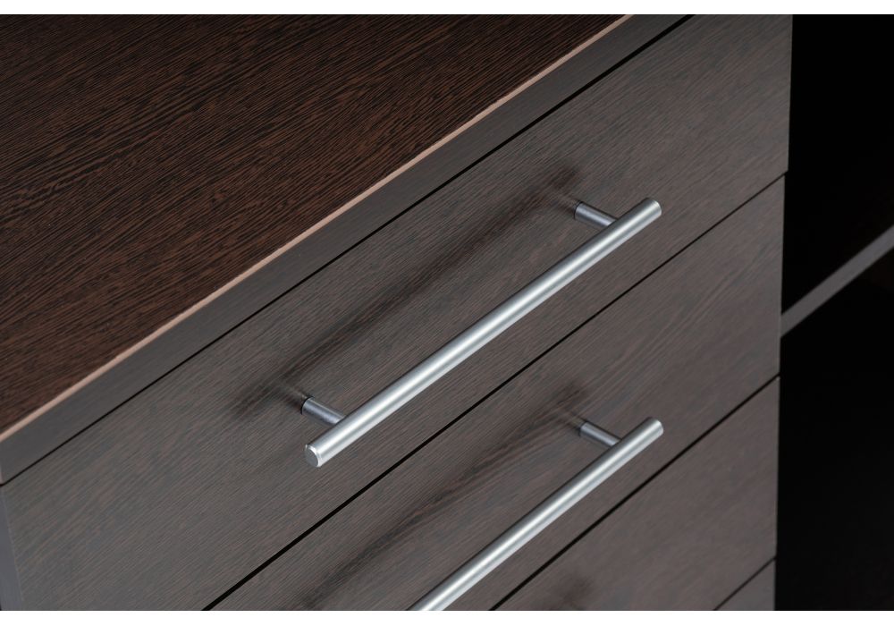 Компьютерный стол КСТ-109Л 127х140х75 левый венге