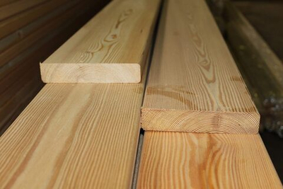 Палубная доска лиственница сорт "PRIMA" 140*28*4000мм