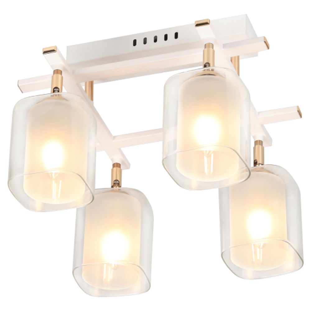 Светильник потолочный Rivoli Helga 3100-304 4 * Е27 40 Вт модерн | Модерн